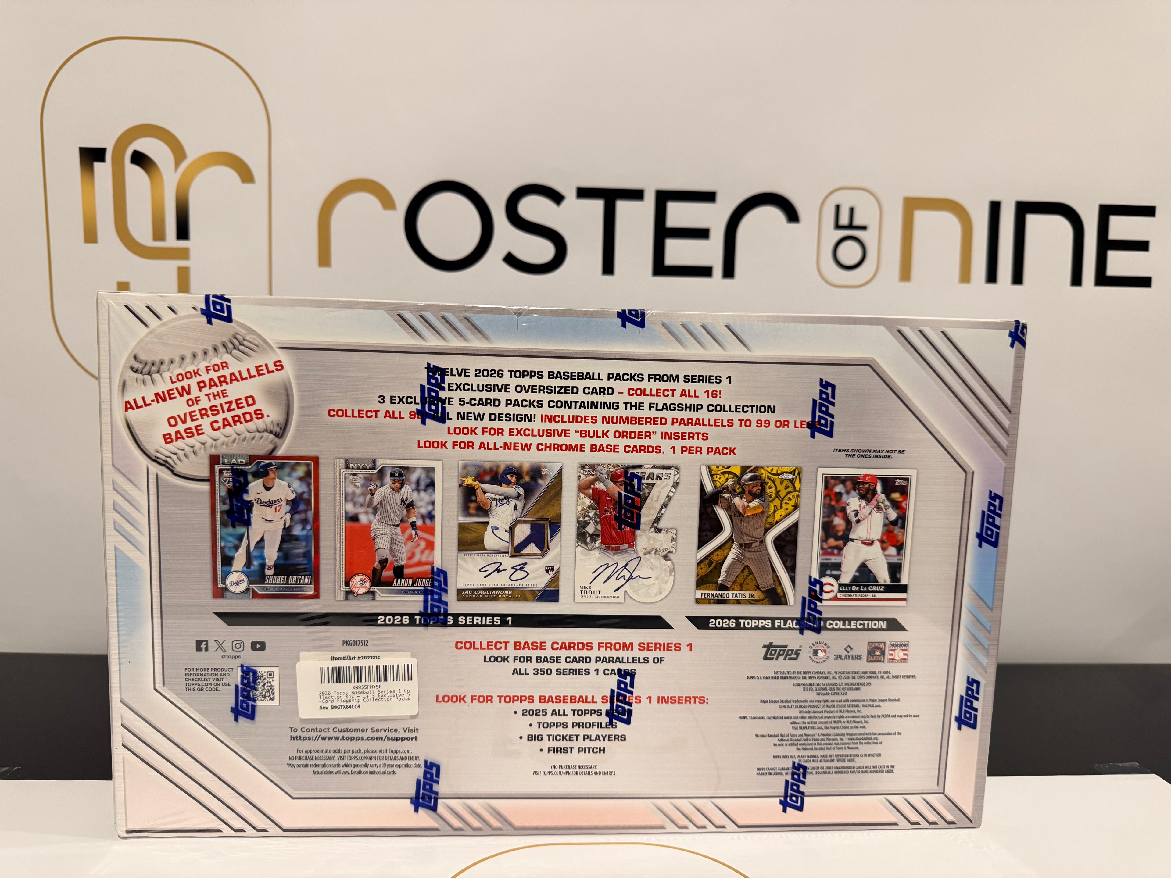 2026 Topps Baseball Series 1 – The Flagship Collection Super Box