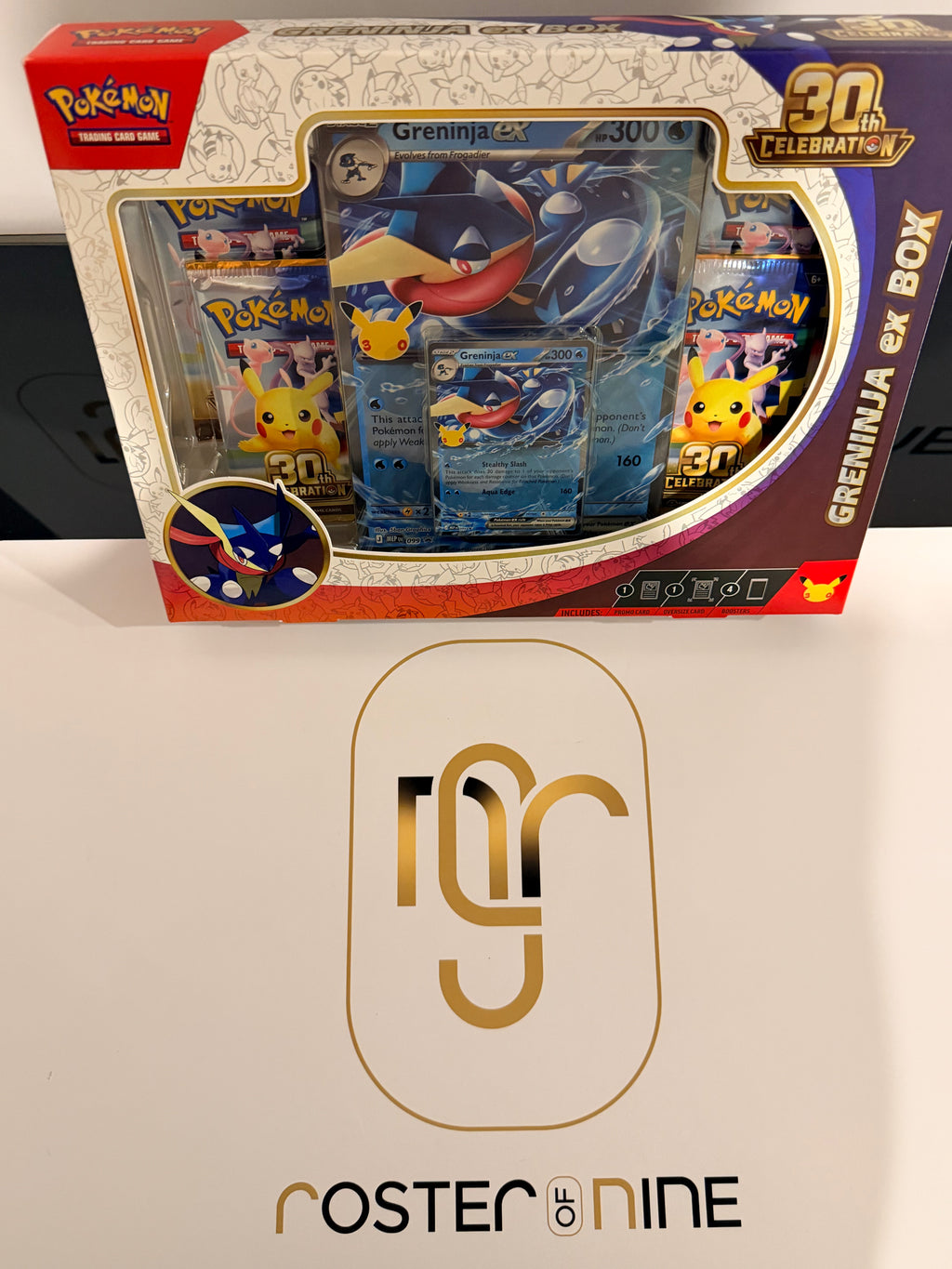 Pokémon TCG: 30th Celebration – Greninja ex Box