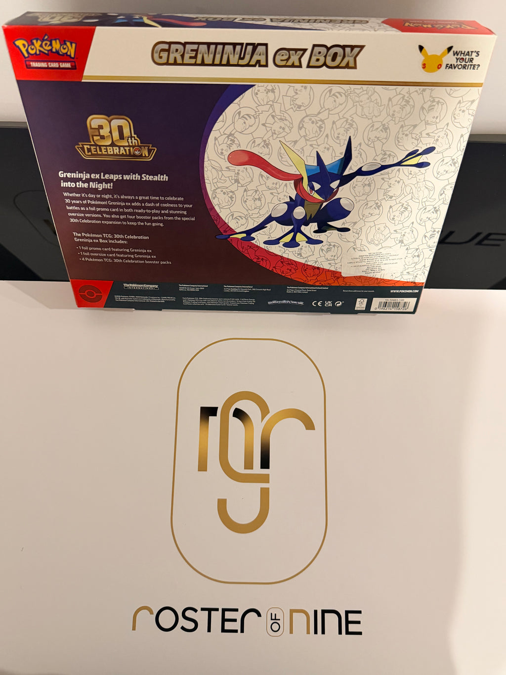 Pokémon TCG: 30th Celebration – Greninja ex Box