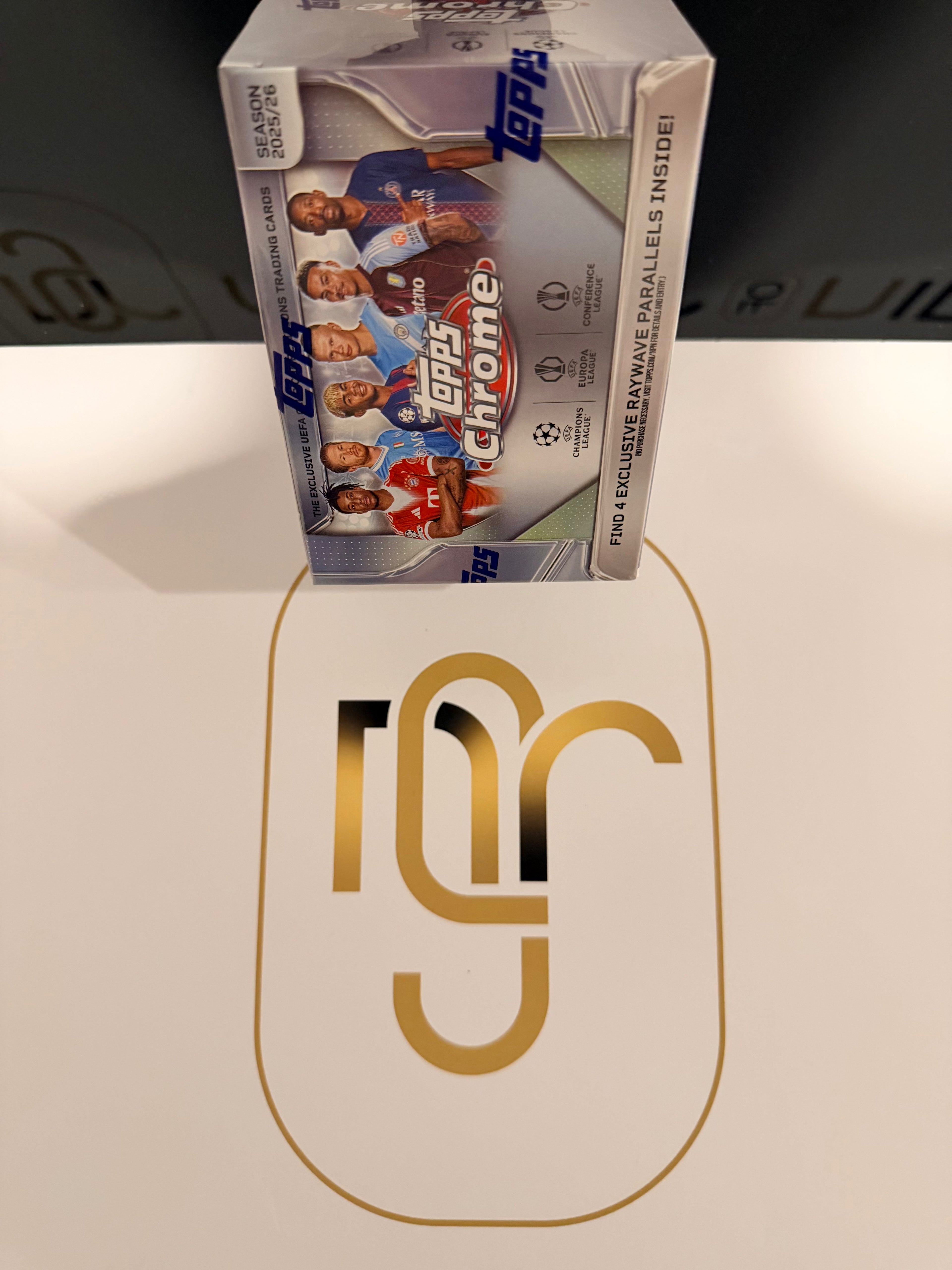 2025/26 Topps Chrome UEFA Club Competitions – Blaster Box