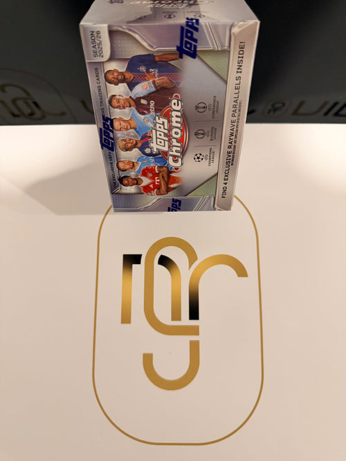 2025/26 Topps Chrome UEFA Club Competitions – Blaster Box